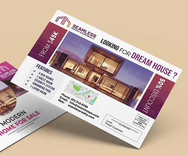 Brand postcard